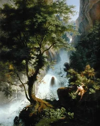 Jäger in den Apenninen, 1822